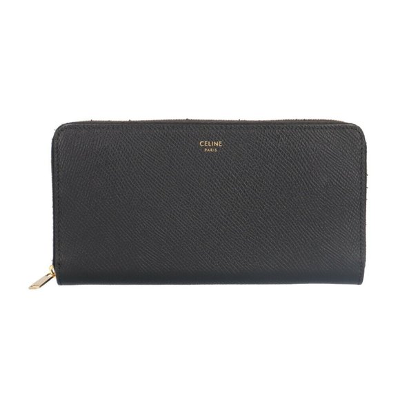 CELINE Black Leather Wallet - Picture 1 of 8